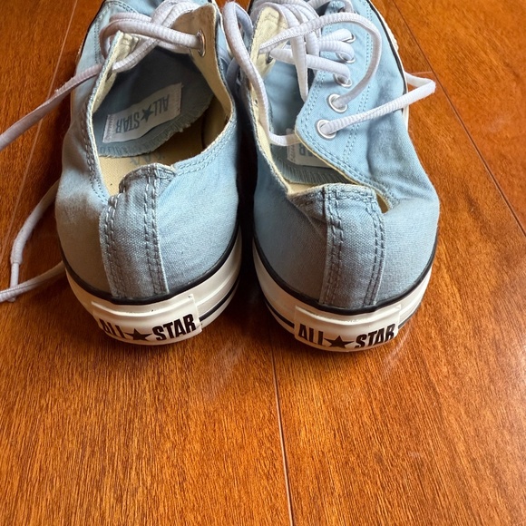 Women’s 8.5 Lace Up Converse Chuck Taylor’s All Star Shoreline Sneakers Blue Low - Picture 3 of 8